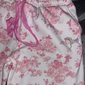 Love Shack Fancy sweatpants/wide leg. Victoria Secret Pink